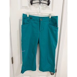 Patagonia Teal Capri Hiking Pants Size 6